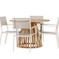 Lumpur Rund Dining Set - Pakke med 4