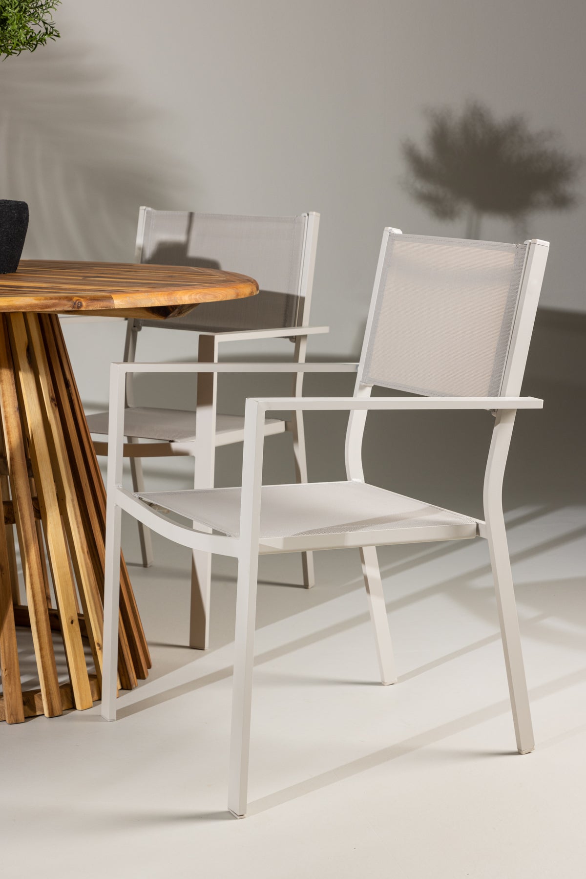 Lumpur Rund Dining Set - Pakke med 4