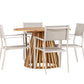 Lumpur Rund Dining Set - Pakke med 4