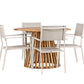 Lumpur Rund Dining Set - Pakke med 4