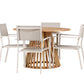 Lumpur Rund Dining Set - Pakke med 4