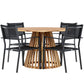 Lumpur Rund Dining Set - Pakke med 4