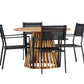 Lumpur Rund Dining Set - Pakke med 4