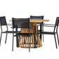 Lumpur Rund Dining Set - Pakke med 4