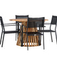 Lumpur Rund Dining Set - Pakke med 4