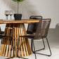 Lumpur Rund Dining Set - Pakke med 4