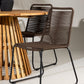 Lumpur Rund Dining Set - Pakke med 4