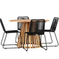 Lumpur Rund Dining Set - Pakke med 4