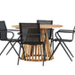 Lumpur Rund Dining Set - Pakke med 4