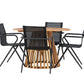 Lumpur Rund Dining Set - Pakke med 4